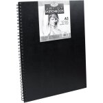 Carnet a dessin - a3 - avec spirales - 80 feuilles - 110g - royal langnickel