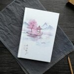 Carnet de pages a l'int�rieur couleur, style chinois, livre cr�atif a couverture rigide pour journal ...