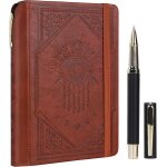 Carnet a lignes pour hommes et femmes, carnet en cuir avec stylo, carnets a couverture rigide a5 evil ...
