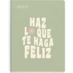 Carnet message, 1 bande couleur, a4, 80 feuilles pointills, papier 90 g, 4 trous, couverture carton ...