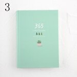 Carnet de notes 365 jours, joli agenda, planificateur, page int�rieure color�e, agenda quotidien, agenda ...