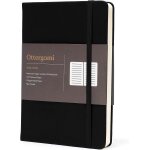 Carnet de notes a5 lign, 144 pages, noir - carnet de notes cuir vegan 15 x 21 cm - papier epais 150g ...