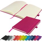 Carnet de notes a5, nouveau journal moyen a couverture rigide, carnet de notes, bloc - notes (rose)