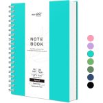 Carnet de notes b5 a pois a spirale, 300 pages, couverture souple, 100 g / m, epais, pour femme, homme, ... Carnet de notes b5 a pois a spirale, 300 pages, couverture souple, 100 g / m, epais, pour femme, homme, ...