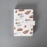Carnet de notes chat mignon, couverture en cuir, papeterie cr�ative, carnet pour enfants avec reliure ...