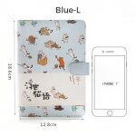Carnet de notes chat mignon kawaii kitty, carnet de notes scrapbook, couverture souple, fournitures scolaires, ...