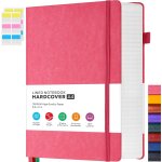 Carnet de notes classique lign, journal cahier a4 en cuir a couverture rigide de 320 pages, bloc notes ...