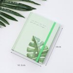 Carnet de notes ? couverture rigide avec plante a6 b6, joli carnet de notes color?, agenda quotidien, ...