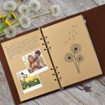 Carnet de notes en cuir, agenda rechargeable pour femmes filles, journal de voyage rétro doublé (jaune, ... Carnet de notes en cuir, agenda rechargeable pour femmes filles, journal de voyage rétro doublé (jaune, ...