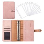 Carnet de notes en cuir avec pochettes zipp�es, 193 x 125 mm, plusieurs couleurs, id�al pour les voyages, ...