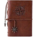 Carnet de notes en cuir, carnet a spirale vintage rechargeable, agenda quotidien en relief, voyage Carnet de notes en cuir, carnet a spirale vintage rechargeable, agenda quotidien en relief, voyage