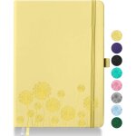 Carnet de notes pour femmes, carnet de notes a5 en cuir a couverture rigide pour le travail, journal ...