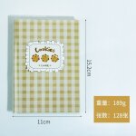 Carnet de notes pour filles, agenda mensuel, planificateur hebdomadaire, fournitures scolaires et de ...