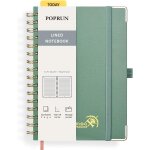 Carnet de notes lign a5 spirale, cahier couverture rigide, bullet journal avec 141 pages numrotes, ...