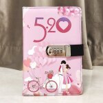 Carnet de notes avec mot de passe 520, id�es de personnalit�, agenda personnel avec code de verrouillage, ...