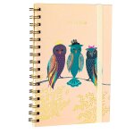 Carnet de notes en papier avec s�parateurs bloc - notes a spirale classique lign� epais s d'�criture ...