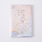 Carnet de notes en pvc brillant, joli carnet de notes kawaii, agenda, planificateur, carnet de croquis, ...
