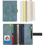 Carnet de notes rechargeable en cuir - papier a pois intrieur en cuir vritable pour le travail de voyage ...