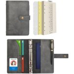 Carnet de notes rechargeable en cuir - papier a pois intrieur en cuir vritable pour le travail de voyage ...