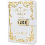 Carnet de notes avec serrure a combinaison - journal intime avec cadenas - cahier journal bloc - notes ...