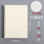Carnet de notes en spirale a5 2022, planificateur quotidien, hebdomadaire, mensuel, pp couverture, agenda, ...