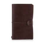 Carnet de notes vintage a couverture rigide en faux cuir, carnet de notes en spirale, fournitures scolaires ...