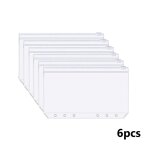 Carnet de reliure projecteur en cuir pu, ensemble de systme d'enveloppes de trsorerie, poches de reliure, ...