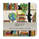 Carnet r�pertoire a mots de passe chatons ¿ 96 pages