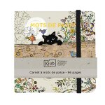 Carnet r�pertoire a mots de passe chaton ¿ 96 pages