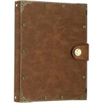 Carnet rivet journal de voyage journal vintage notebook a5 carnets et journaux en cuir rechargeable 100 ...