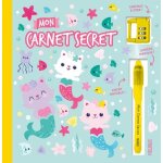 Mon carnet secret chat - sir�nes - avec un cadenas a code et un stylo a encre invisible et lumi�re magique ...