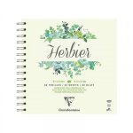 Carnet a spirale herbier - 21x21cm - 64 pages - clairefontaine Carnet a spirale herbier - 21x21cm - 64 pages - clairefontaine