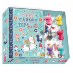 Mon carnet top secret licornes - avec 1 carnet, 5 mini gommes, 1 cadenas, 1 planche de stickers, 2 cl�s ...
