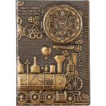 Carnet de voyage en cuir, carnet lign a5 couverture rigide, relief, 200 pages, fait main, journal intime ...