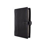 Carpentras sign agenda organiseur  holborn  format personal 1 semaine sur 2 pages noir