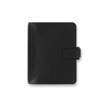 Carpentras sign agenda organiseur  saffiano  format personal noir