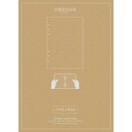 Carpentras sign recharge format a5 pour clipbook, pense - b�tes, blanc