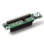 Carte adaptateur de disque dur sata femelle vers ide 44 broches mle, 2. 5 pouces, 7 + 15 broches, convertisse ...