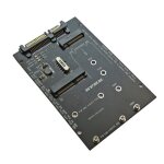 Carte d'adaptation msata ssd a sata new - m. 2 pouces, 2. 5 ngff, 6. 0gbps, convertisseur 2 en 1, prise ... Carte d'adaptation msata ssd a sata new - m. 2 pouces, 2. 5 ngff, 6. 0gbps, convertisseur 2 en 1, prise ...
