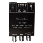 Carte d'amplificateur de caisson de basses bluetooth zk - 1002t, 2x5. 0 w, 2. 0 canaux, audio haute puissance, ... Carte d'amplificateur de caisson de basses bluetooth zk - 1002t, 2x5. 0 w, 2. 0 canaux, audio haute puissance, ...