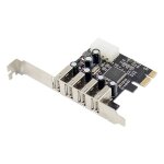 Carte de convertisseur pci - e a 4 ports usb 2. 0, adaptateur pcie usb 2. 0, le jeu de puces mcs9990 ... Carte de convertisseur pci - e a 4 ports usb 2. 0, adaptateur pcie usb 2. 0, le jeu de puces mcs9990 ...