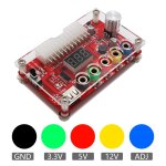Carte de dérivation d'alimentation atx et acrylique, tout nouveau support psu 24pin psu 20 pin Carte de dérivation d'alimentation atx et acrylique, tout nouveau support psu 24pin psu 20 pin