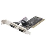 Carte d'extension pcie 2 ports s�rie pci express vers adaptateur de port s�rie rs232 industriel 9 broches ...