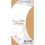Carte grain de pollen 105x210, 210 g / m, coloris bois, en sachet cellophan� de 5