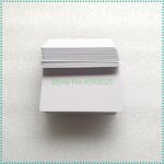 Carte d'identité en pvc imprimable pour imprimante epson et canon, blanc et blanc, etanche Carte d'identité en pvc imprimable pour imprimante epson et canon, blanc et blanc, etanche