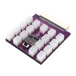 Carte m�re eth zec, 2400w psu, 12v pour puce graphique / j002