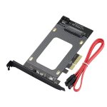 Carte pci - e x4 riser 3. 0 sff - 8639 vers ssd, adaptateur d'extension, carte pci express sata pour ...