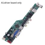 Carte de pilote de contr�leur de tv lcd universel, tv analogique / av / pc / compatible / usb