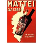 Carte postale mattei corse