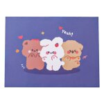 Carte postale de remerciement, enveloppe pliante, carte de v�ux, vierge, faite a la main, carte d'invitation, ...